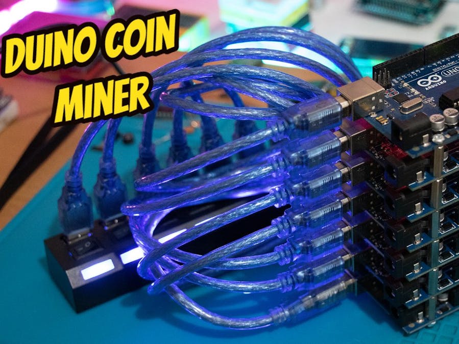 Mining Cryptocurrency using Arduino (DuinoCoin)