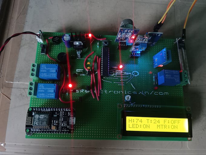 Smart Greenhouse Monitoring and controlling using iot - Arduino Project Hub
