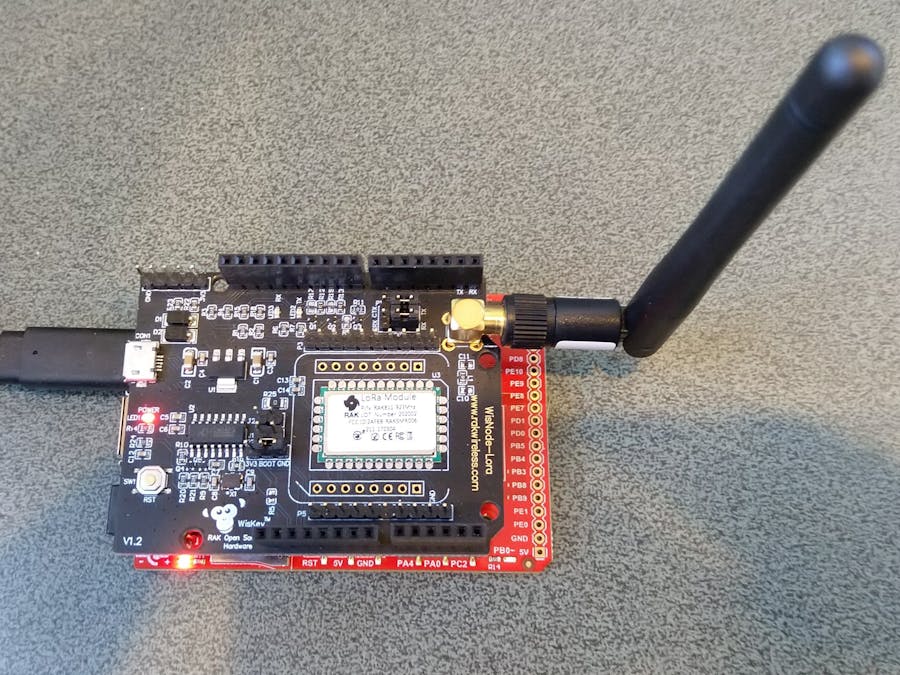 TinyCLR LoRaWAN Client Using a RAK811 Module