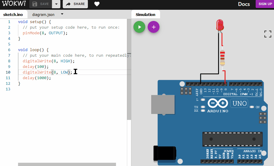 free online arduino simulator