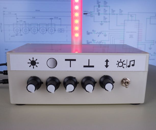 Audio Spectrum Visualiser with Colour Selection Arduino Project Hub