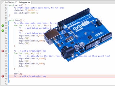 Debugging Arduino C/C++ Code
