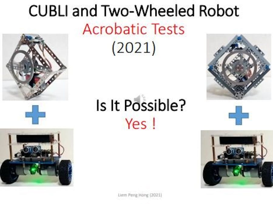 CUBLI and Two-Wheeled Robot Acrobat