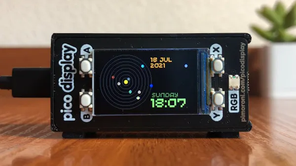 Dmytro Panin's Solar System Clock Does All Its Orbital Calculations on ...