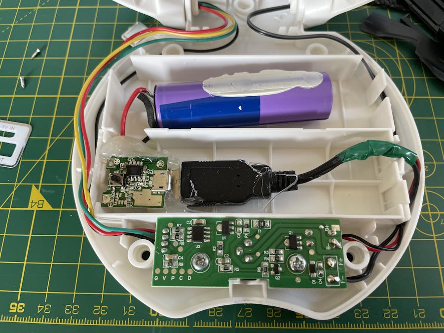 Power bank + Fan mash up