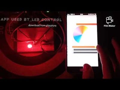 DIY BLUETOOTH CONTROL RGB FROM MOBILE(ARDUINO UNO and HC-...