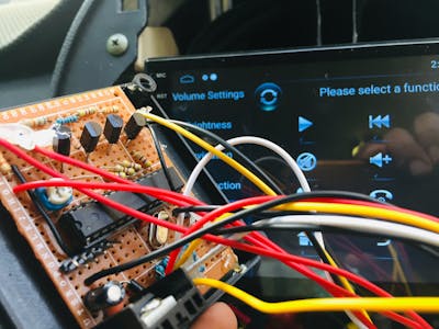 Car Steering Wheel Control Unit with Arduino