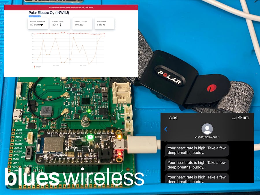 Serenity Now! Build your own Bluetooth WFH Stress Monitor