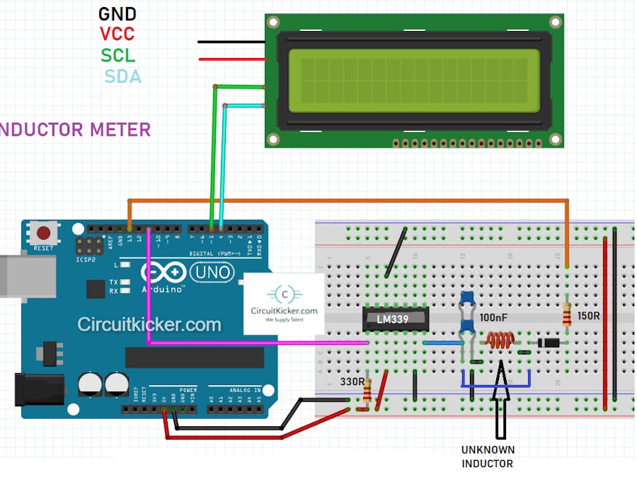 How to make inductance meter using Arduino