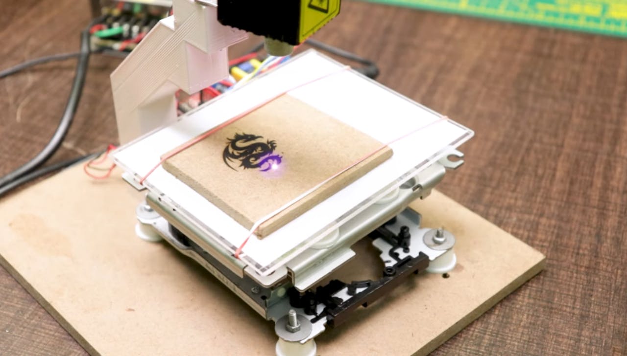 How to Make Powerfull Laser Engraver - Hackster.io, image size:1280x728