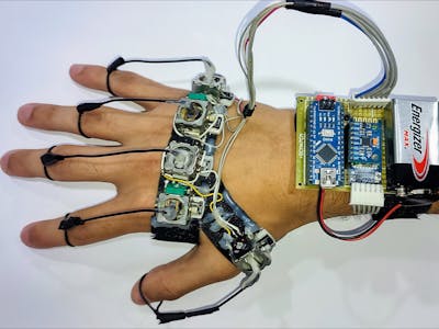 Wearable device to translate sign language to Txt/speech