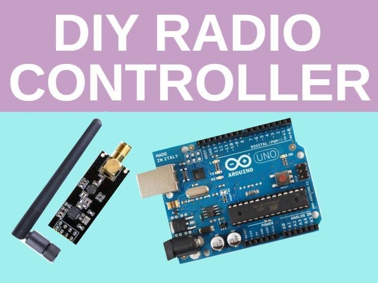 DIY Radio Controller for Drone | nRF24L01