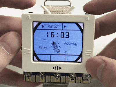 Future Board ESP32 IOT Watch Coding by Scratch (KittenBlock)