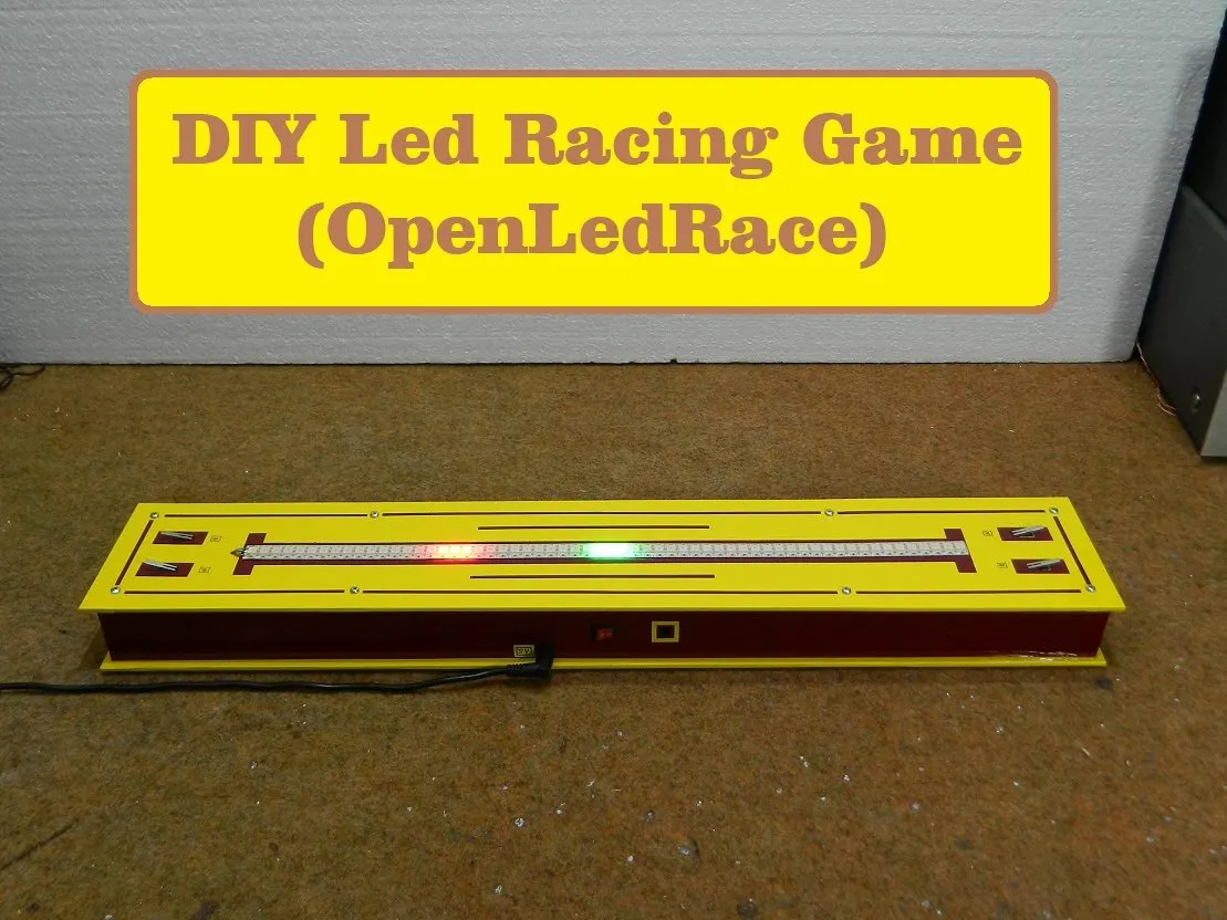 DIY Led Racing Game (Open Led Race) - Hackster.io
