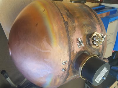 Free hot water for Motorhome