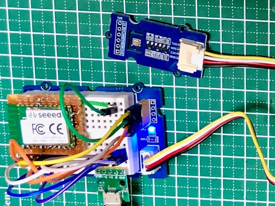 Environment Monitoring Using Seeed Wio RP2040 Module
