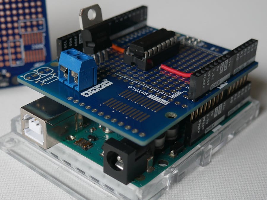 How to use the Arduino Protoshield