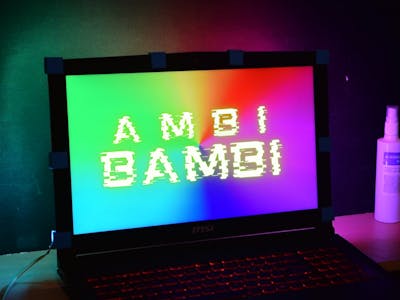 Ambibambi - Ambilight for Laptops