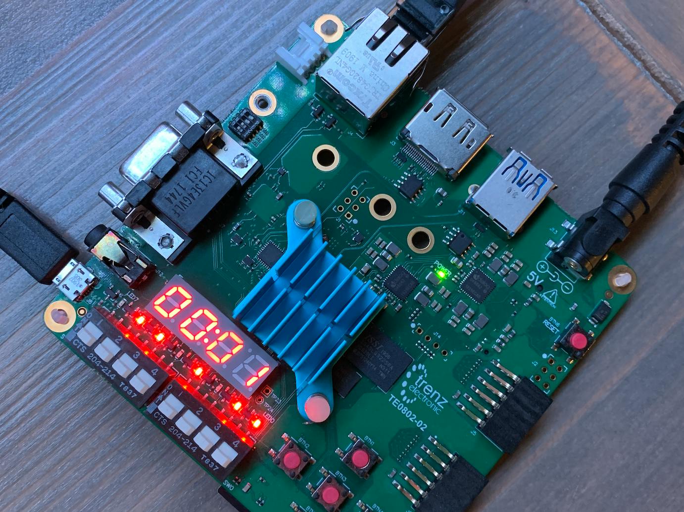 Running Linux on the TE0802 - Hackster.io