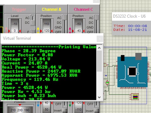 Energy Monitoring & Controlling System by Proteus - Arduino Project Hub