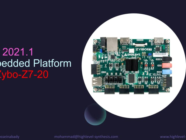 Vitis 2021.1 Embedded Platform for Zybo-Z7-20