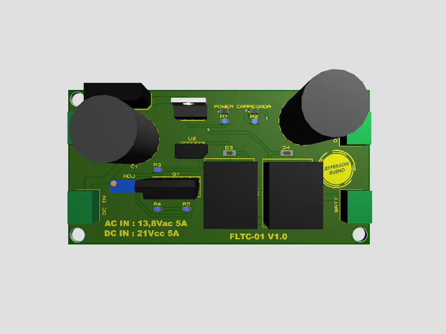 Floating charger + 12 Vdc UPS