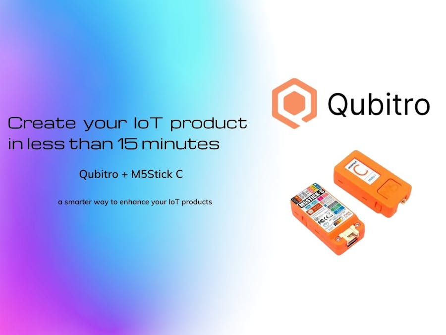 Create your IoT product in less than 15 minutes