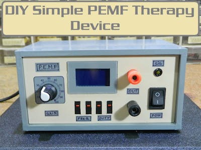 DIY cheap and super simple PEMF Magnetic Therapy device