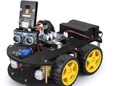 WIFI Video Robot Car Open Source ESP32 Car with Camera Programming DIY STEM  Toy Kits Cheap