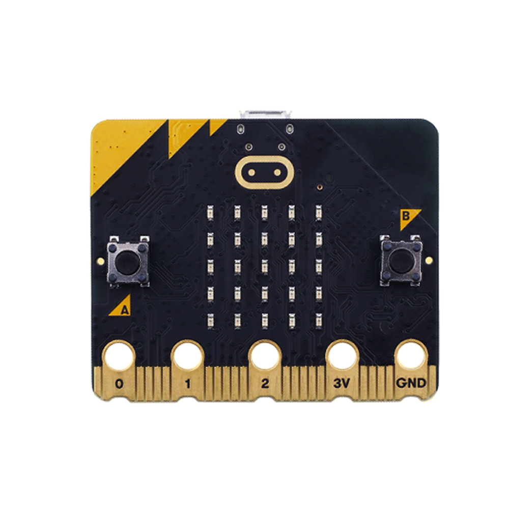 BBC NEW micro:bit V2 - with speaker, microphone, accelerometer, 2.4GHz radio/ BLE 5.0