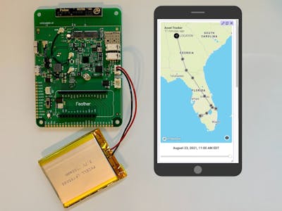 Low Code GPS Asset Tracker and Map Display