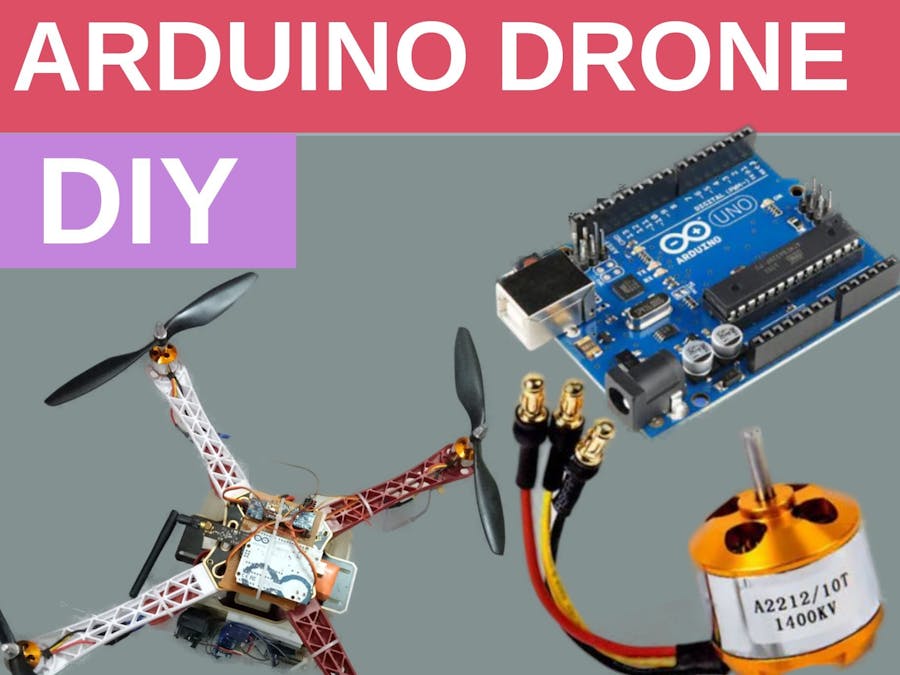 DIY Arduino based Quadcopter Drone