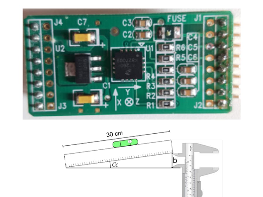 DIY Electronic Leveling Tool