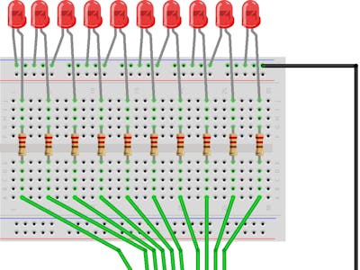 Arduino 6 LED Patterns