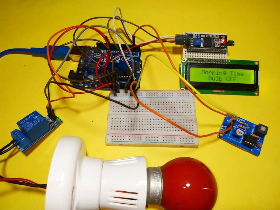 Automatic Street Light Control System With Arduino