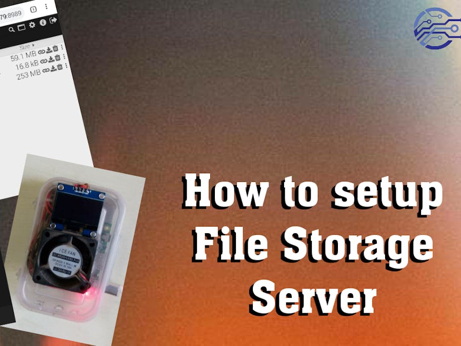 How to setup File Storage Server