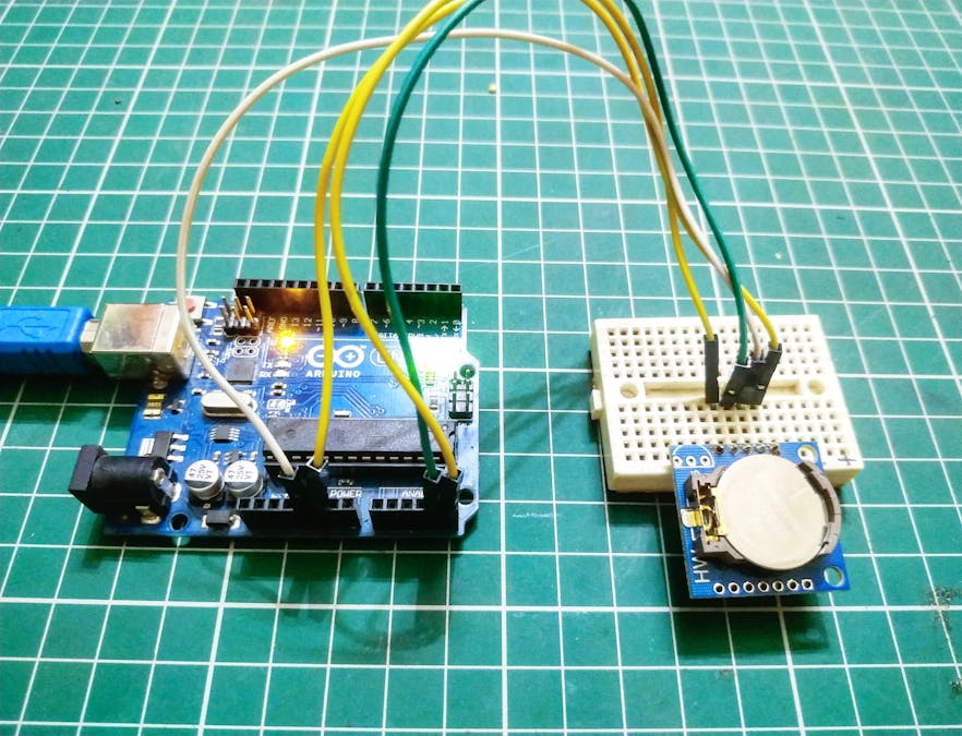 DS1307 RTC Module With Arduino