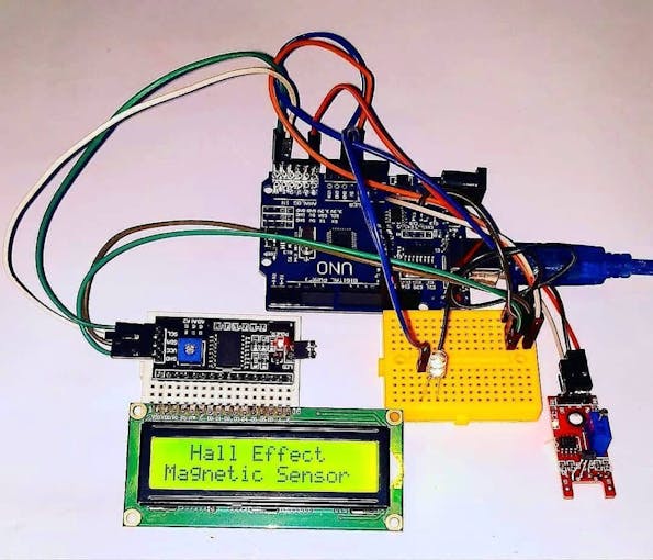 Hall Effect Sensor With Arduino | Hall effect sensor - Arduino Project Hub