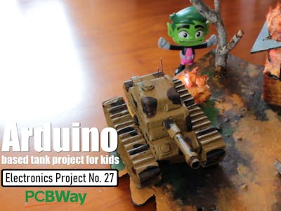 Arduino based tank project for kids