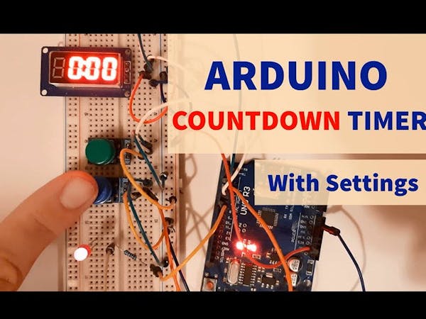 Arduino Countdown Timer With Settings Arduino Project Hub 9768