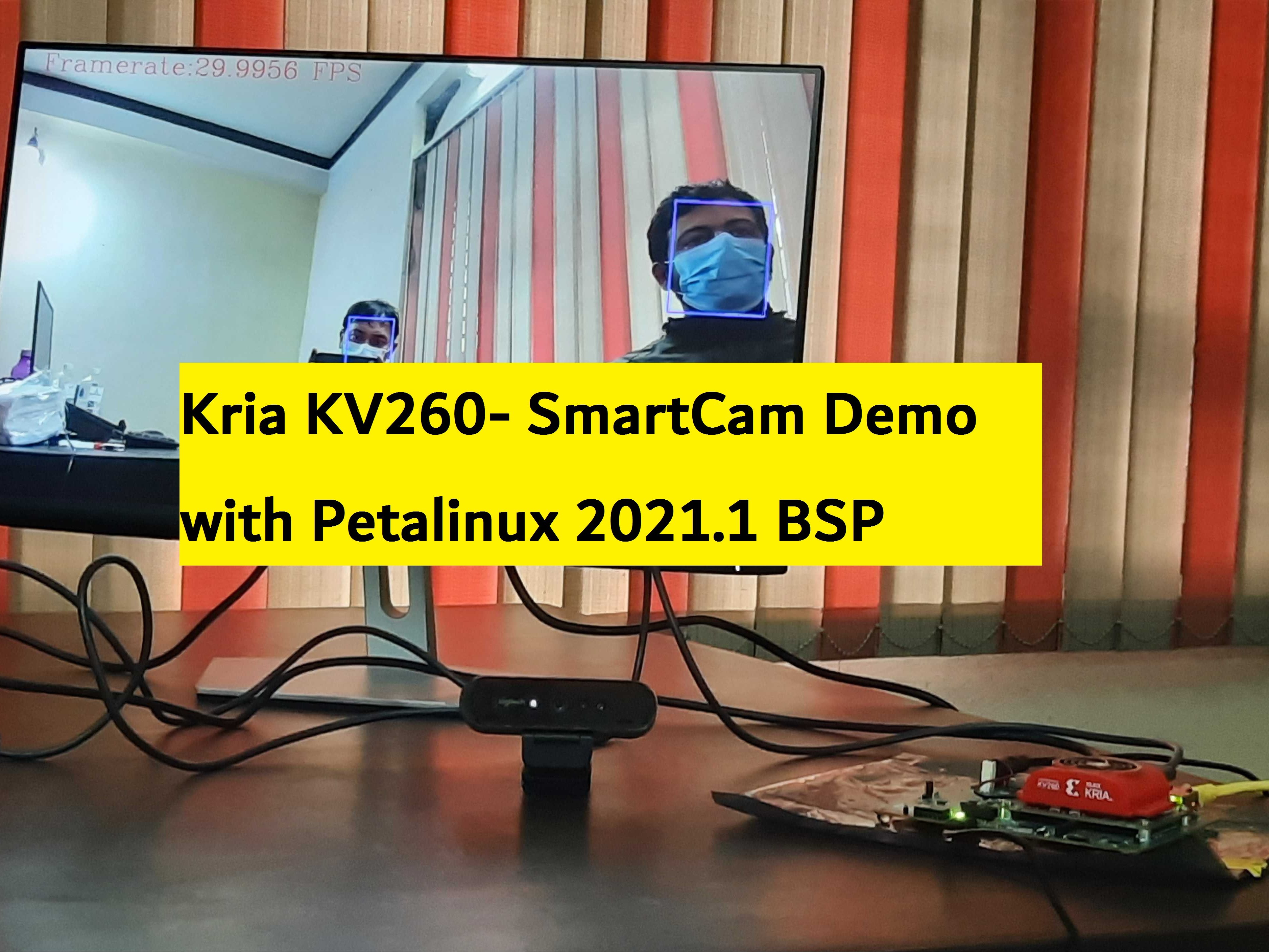 Xilinx Kria KV260- SmartCam Demo With Petalinux 2021.1 BSP - Hackster.io