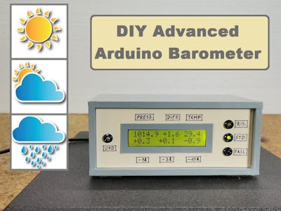 DIY Advanced Arduino Barometer