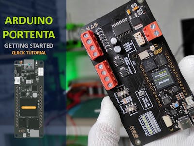 Customized Host Board for Arduino Portenta