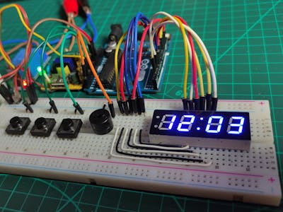 Arduino Adjustable Countdown Timer with 7Segment Display
