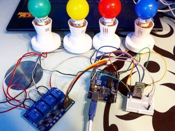 Home automation using Arduino and bluetooth - Hackster.io