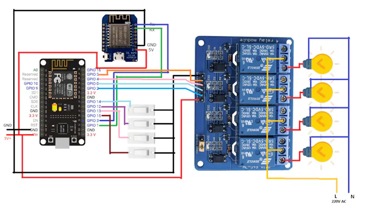 Smart Home Circuit Diagram