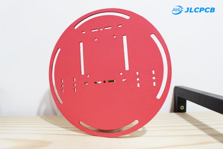 Figura 3D - Part from the upper region of the mobile robot.