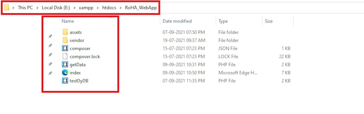 Web Application Directory Structure