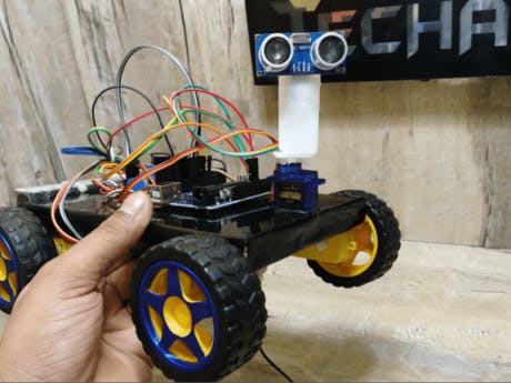 Obstacle Avoiding robot using Arduino - Hackster.io