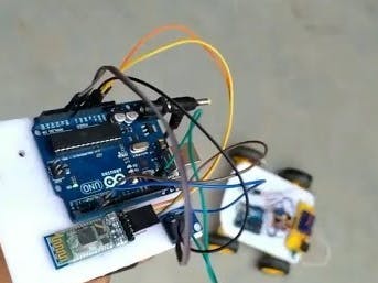 Gesture Control Robot using Arduino